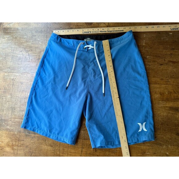 Hurley Swim Trunks Men's Size 30 Blue Board Shorts Swimming Bathing Suit - Picture 5 of 7